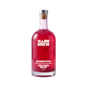 Nainibrew Dragon Fruit Kombucha 800ML Glass Bottle