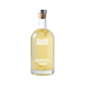 Nainibrew Lemon Kombucha 800ML Glass Bottle