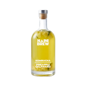 Nainibrew Pineapple Calamansi Kombucha 800ML Glass Bottle