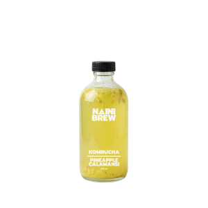 Nainibrew Pineapple Calamansi Kombucha 240ML Glass Bottle